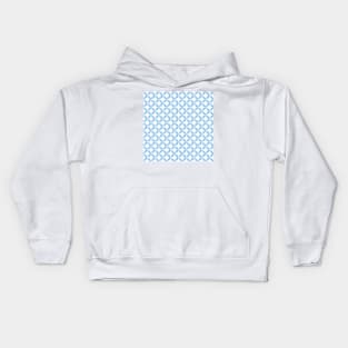 Retro Circles and Diamonds w6 Kids Hoodie